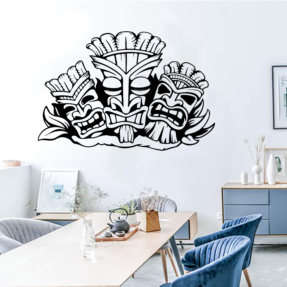 Baby Nursery Wallpaper - Adesivo murale Totem hawaiano Aloha Hawaii