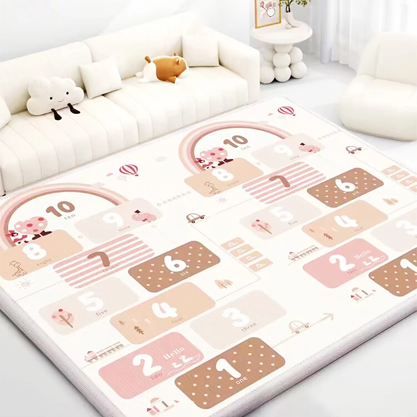 Baby Nursery Games - Tappeto Gioco per Bambini Spesso 1/0,5