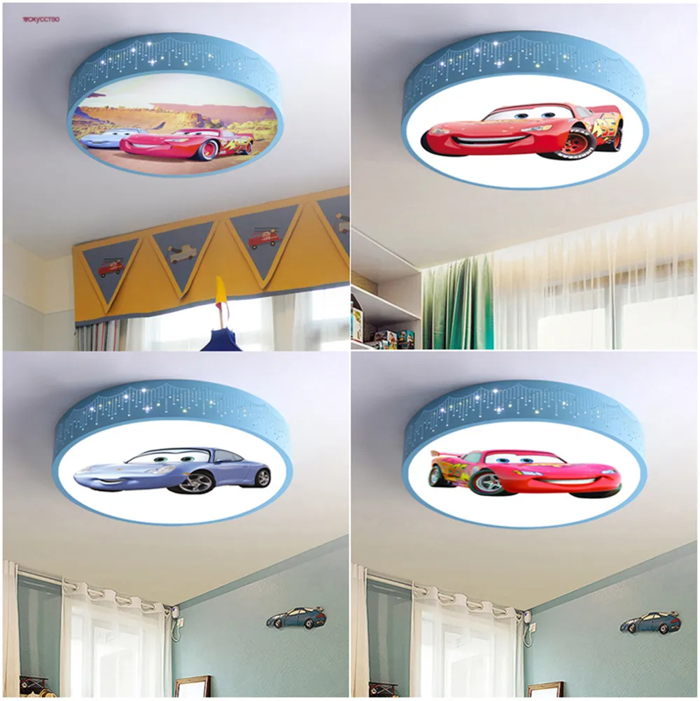 Baby Nursery Light - 2025 Cartoon Car Lampada da soffitto