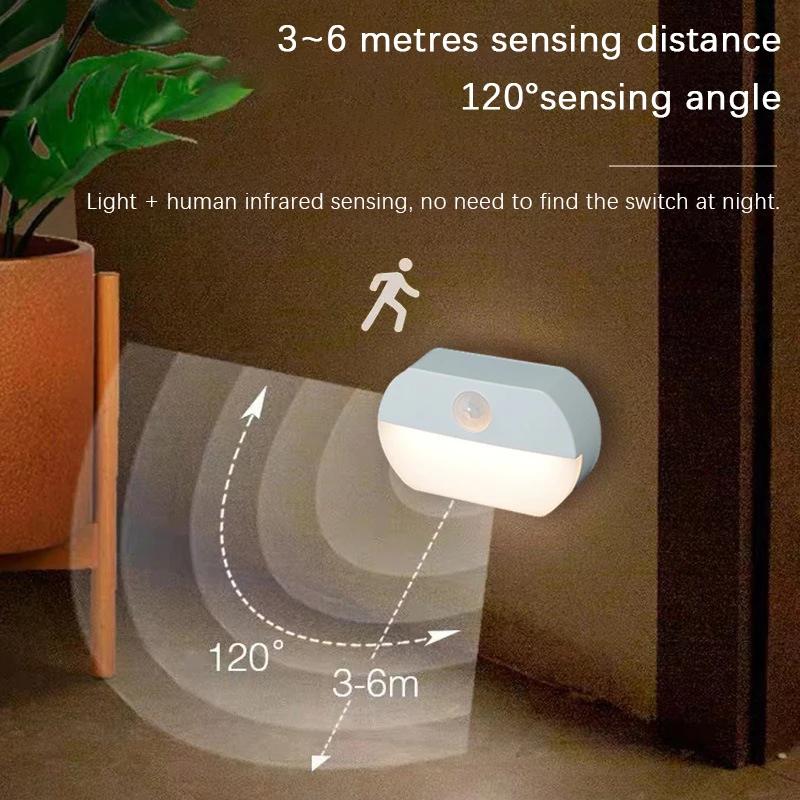 Baby Nursery Light - Luci notturne a LED con rilevamento
