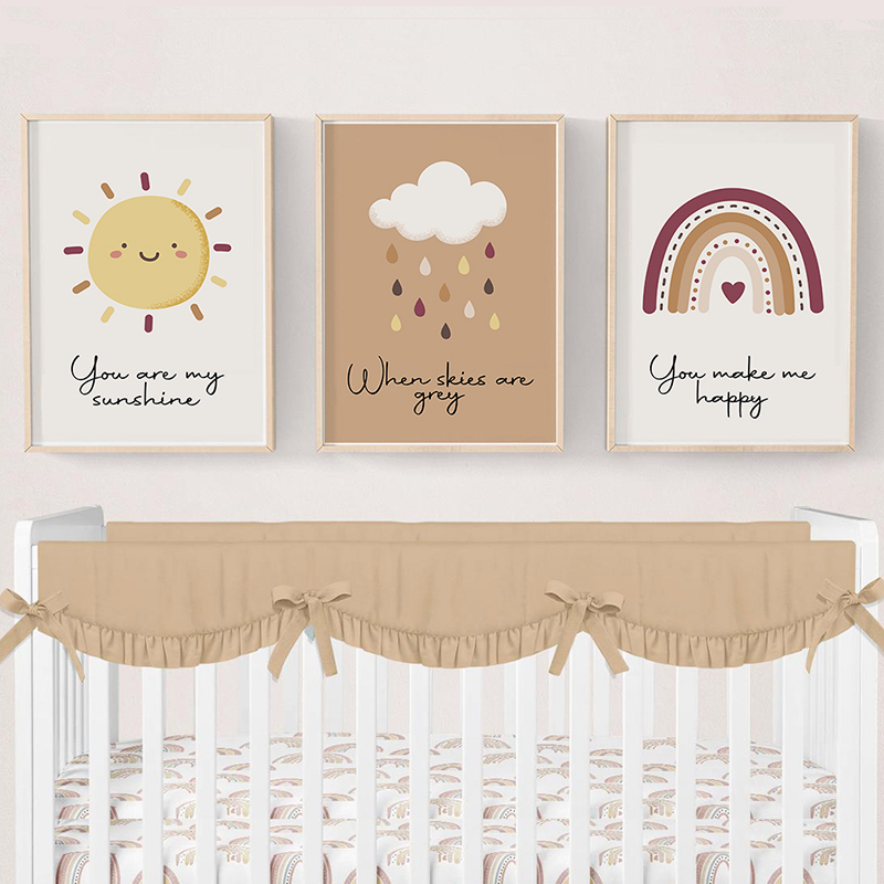 Baby Nursery You Are My Sunshine - Poster e Stampe su Tela 'You