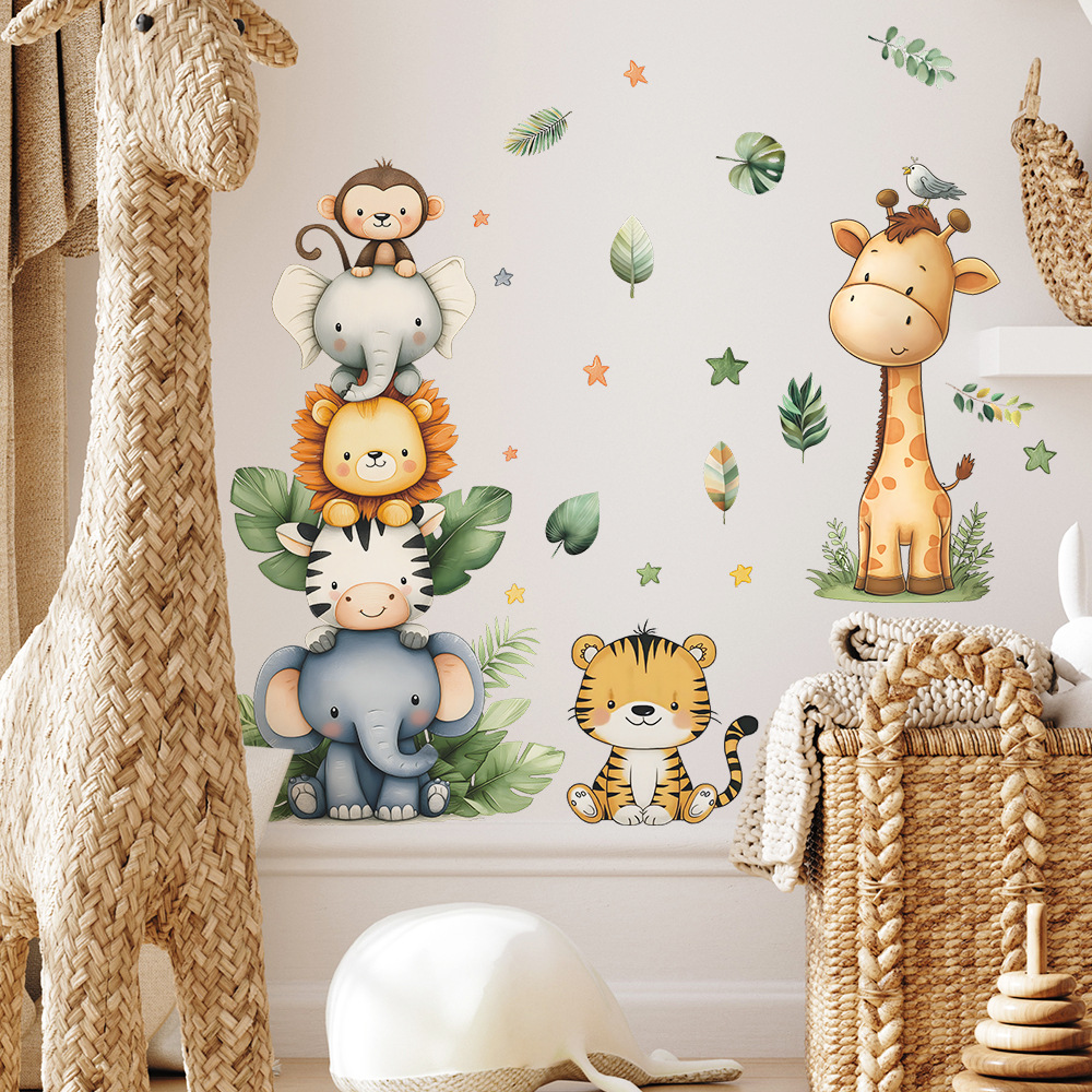 Boho Forest Animals Adesivi mu - Baby Nursery Wallpaper recensione e prezzo