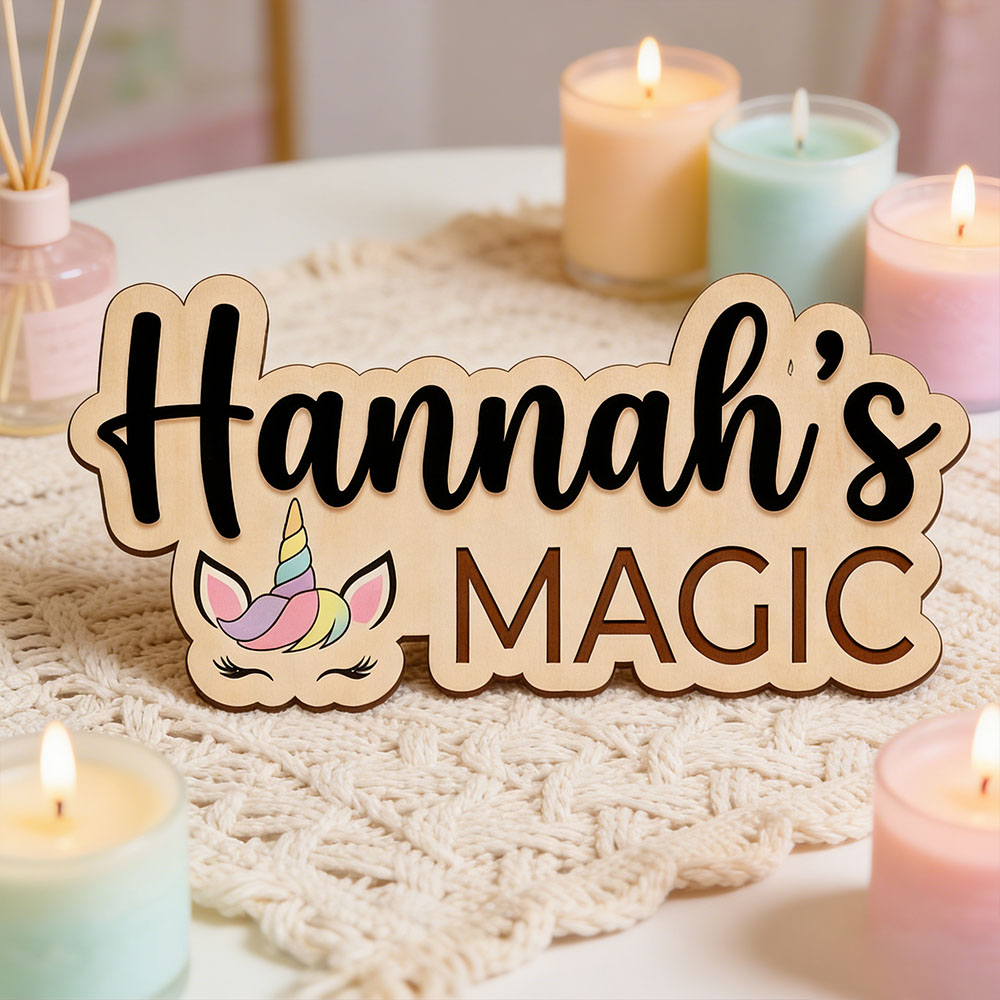 Targa Personalizzata in Legno  - Baby Nursery Themes Girl recensione e prezzo