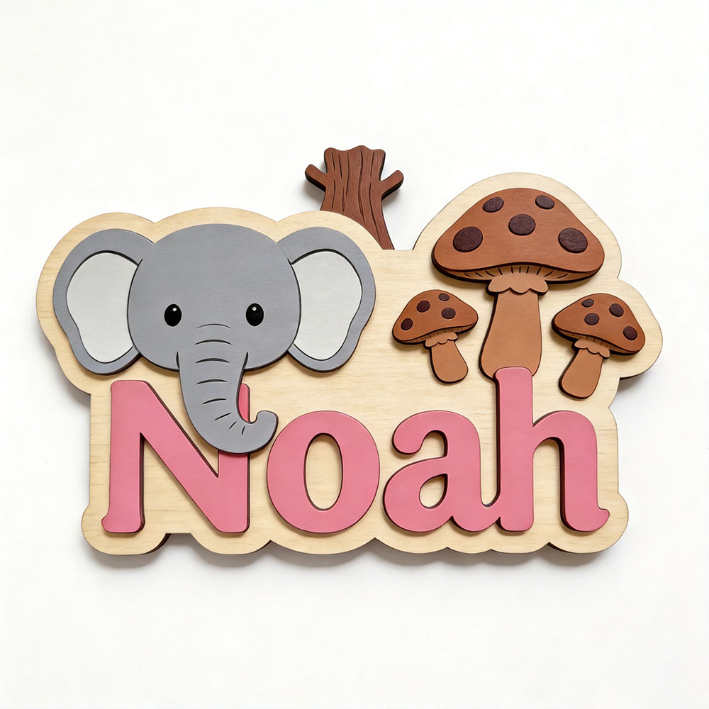 Targa Personalizzabile in Legn - Baby Nursery Themes Girl recensione e prezzo