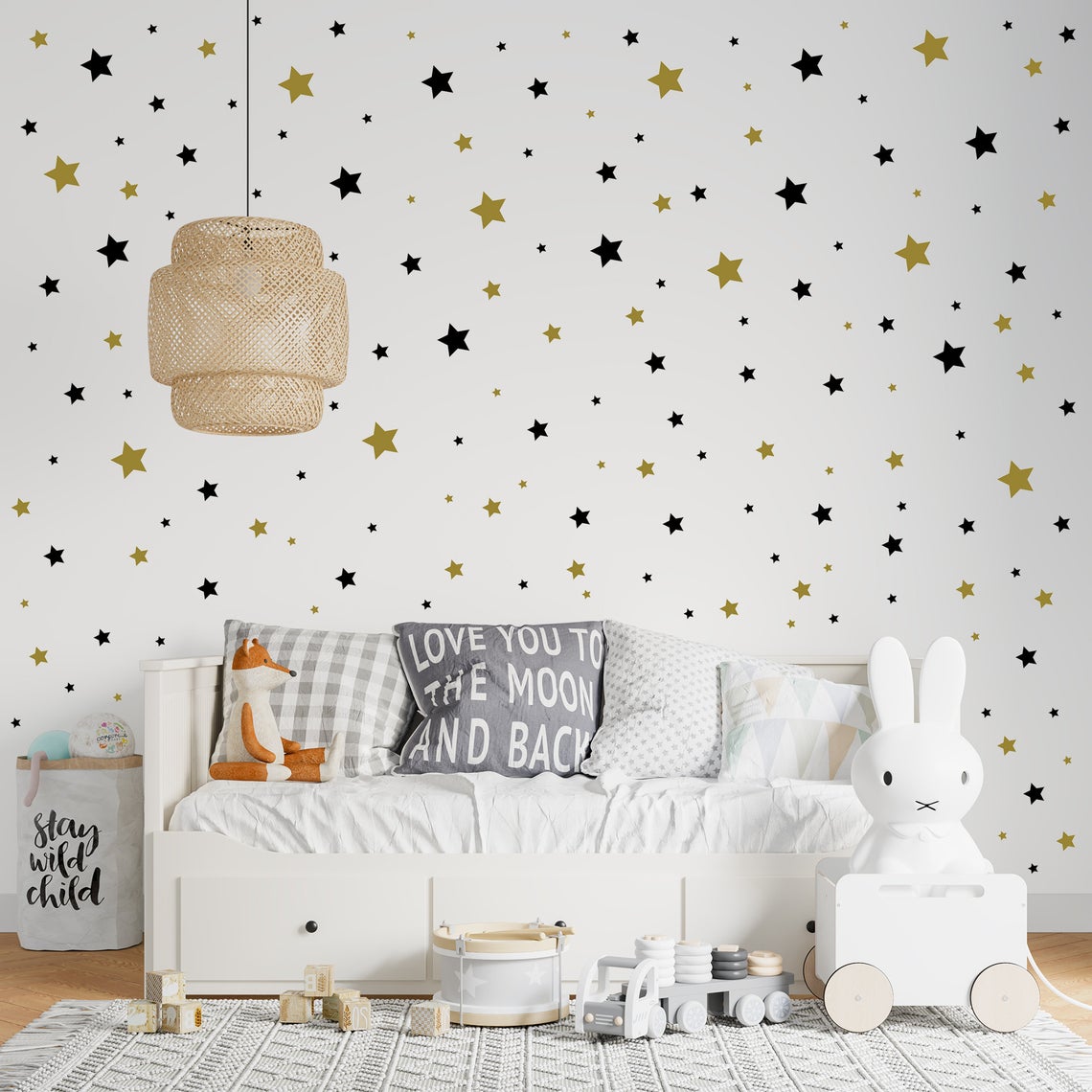 Cartoon 65 pezzi adesivo da pa - Baby Nursery Panelling recensione e prezzo