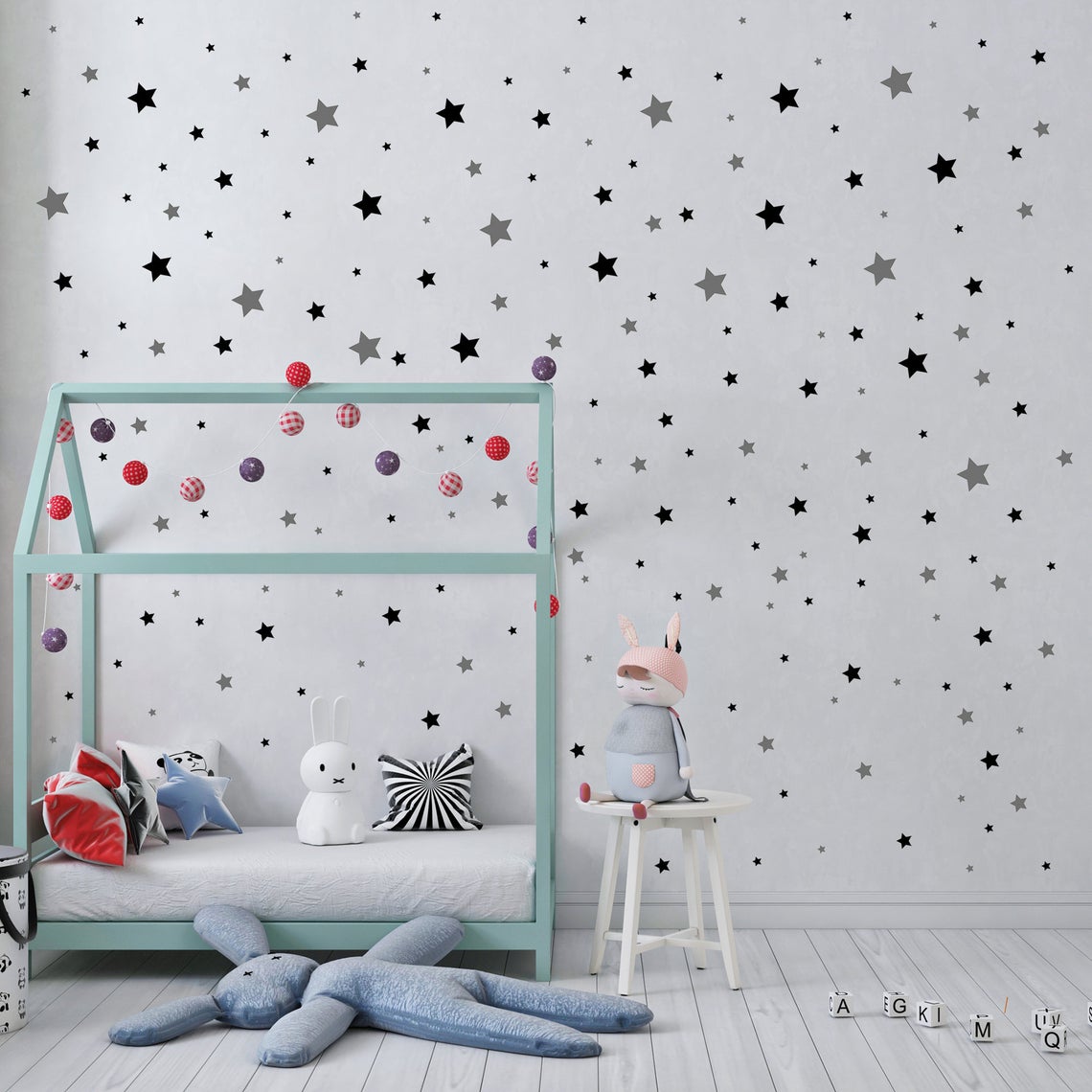 Cartoon 65 pezzi adesivo da pa - Baby Nursery Panelling recensione e prezzo