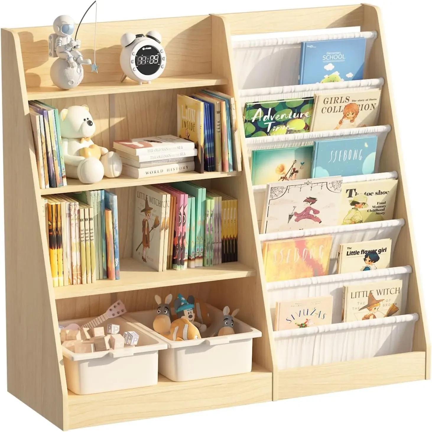 Libreria per bambini a 4 livel - Baby Nursery Bookcase recensione e prezzo