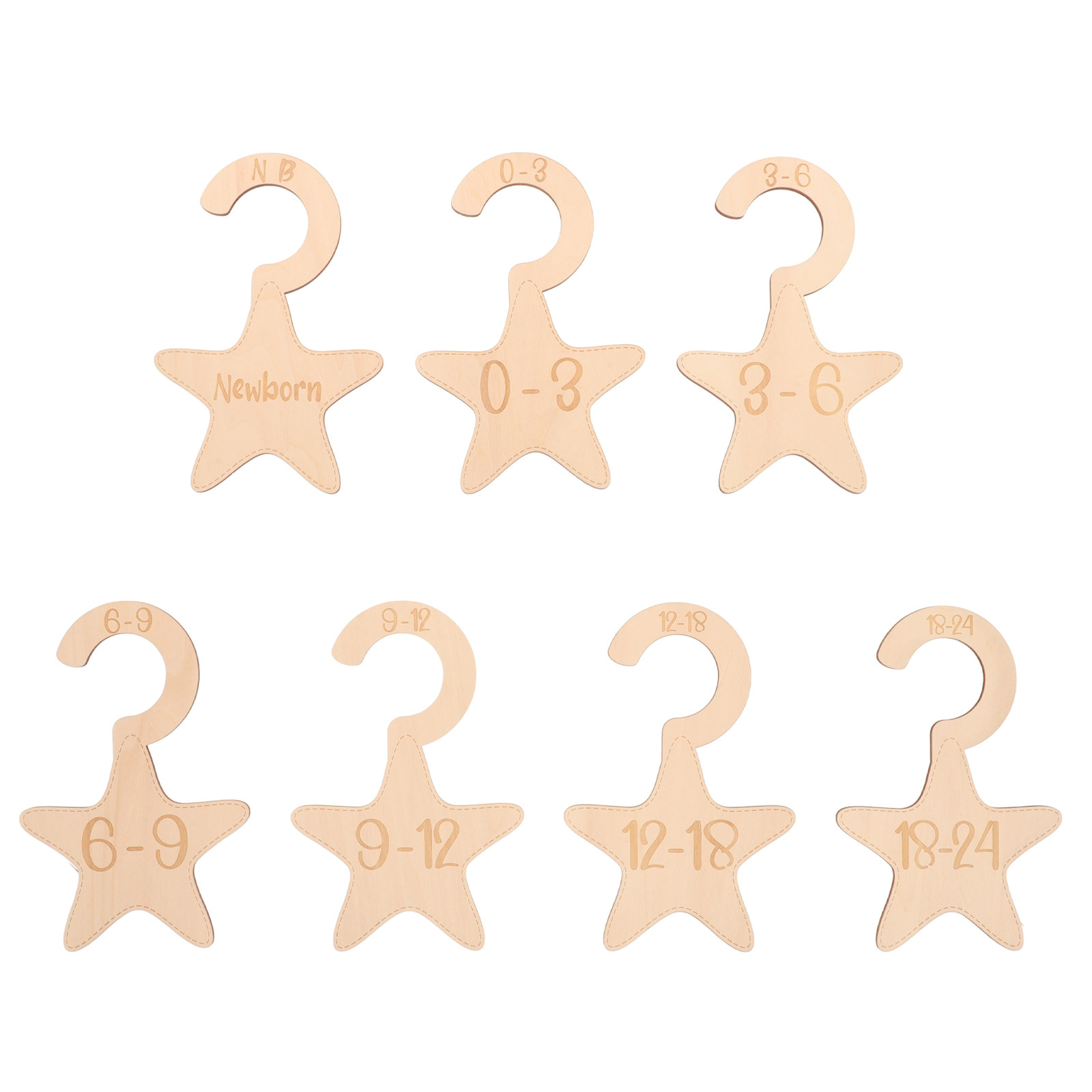 Set di 7 Divisori in Legno per - Baby Nursery Organizer recensione e prezzo