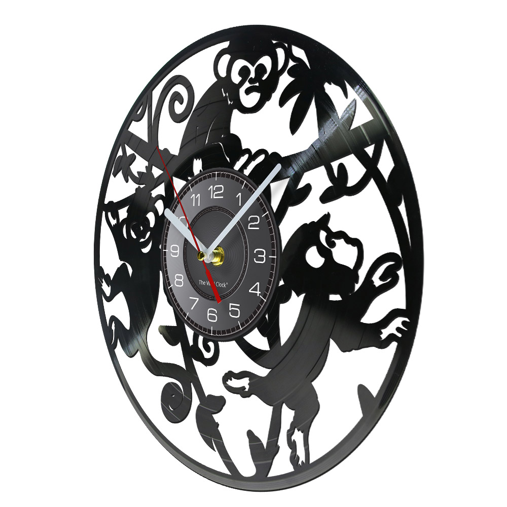 Orologio da Parete in Vinile c - Baby Nursery Zoo Animals recensione e prezzo