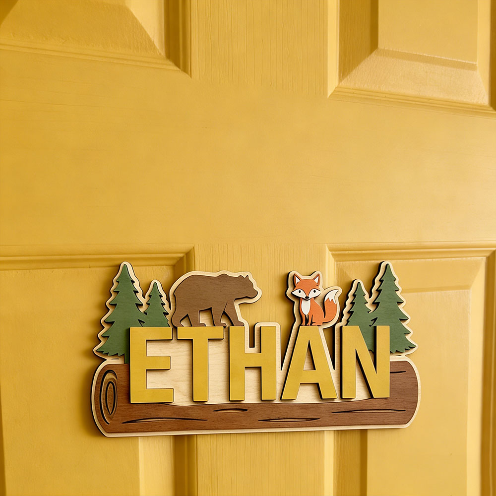 Targa in Legno Personalizzata  - Baby Nursery Name recensione e prezzo