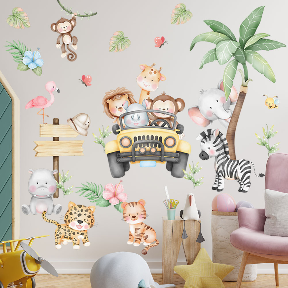 camera dei bambini cartone ani - Baby Nursery Zoo Animals recensione e prezzo