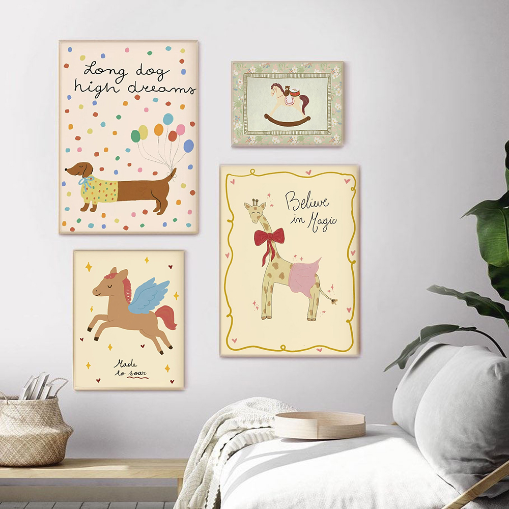 Stampa Vintage per Cameretta c - Baby Nursery Vintage recensione e prezzo