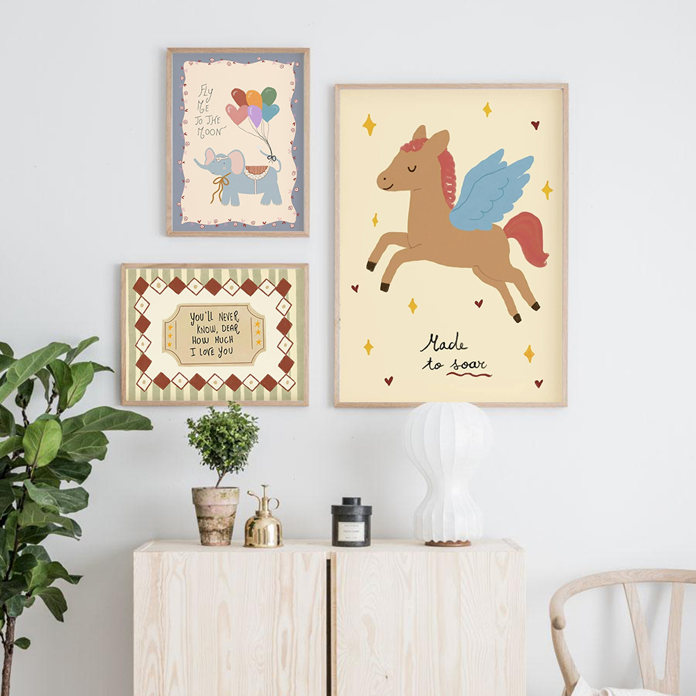 Stampa Vintage per Cameretta c - Baby Nursery Vintage recensione e prezzo