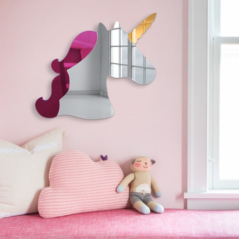 Specchio da Parete 3D in Acril - Baby Nursery Themes Girl recensione e prezzo