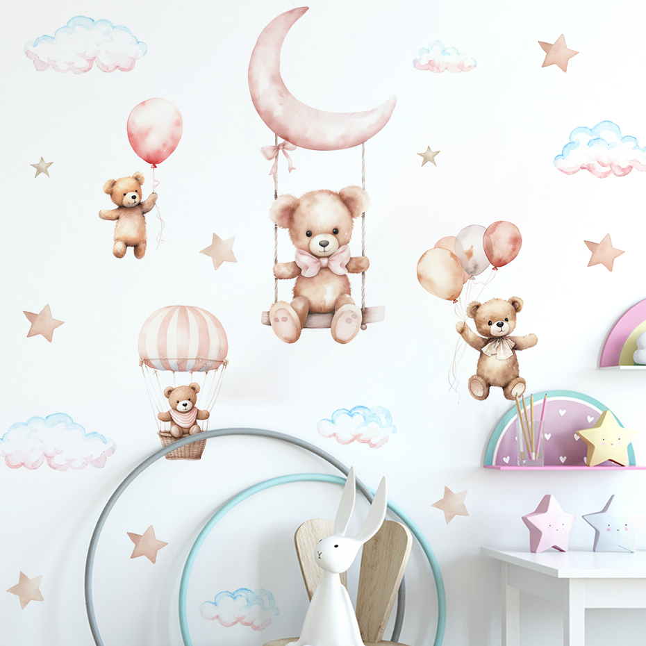 Adesivi murali nuvola con mong - Baby Nursery Needs recensione e prezzo