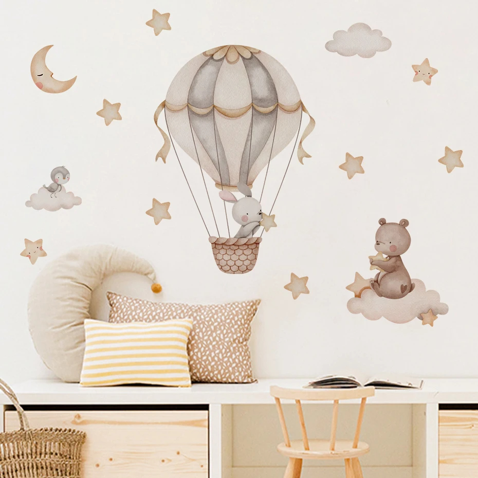 Adesivi murali nuvola con mong - Baby Nursery Needs recensione e prezzo