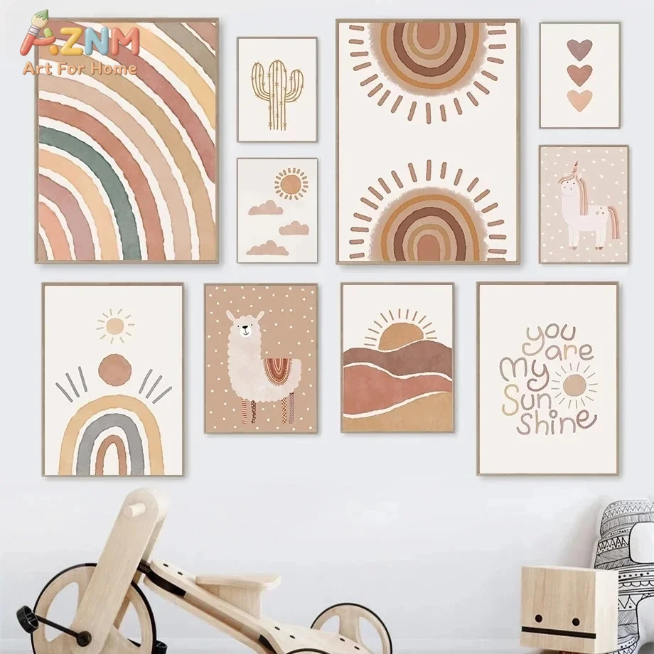 AZNM Stampa su Tela Senza Corn - Baby Nursery You Are My Sunshine recensione e prezzo