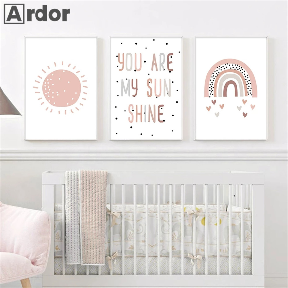 Stampe murali per la scuola ma - Baby Nursery You Are My Sunshine recensione e prezzo