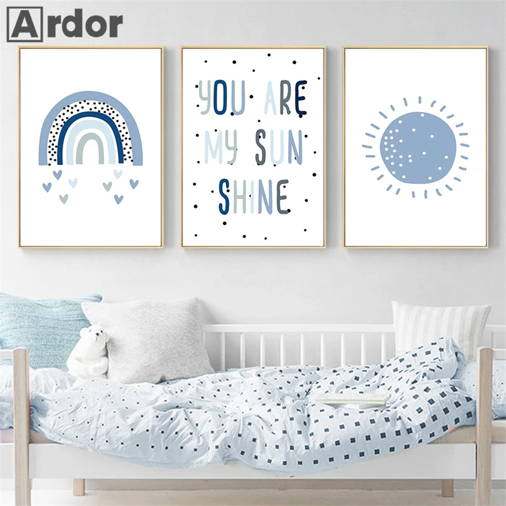 Stampe murali per la scuola ma - Baby Nursery You Are My Sunshine recensione e prezzo