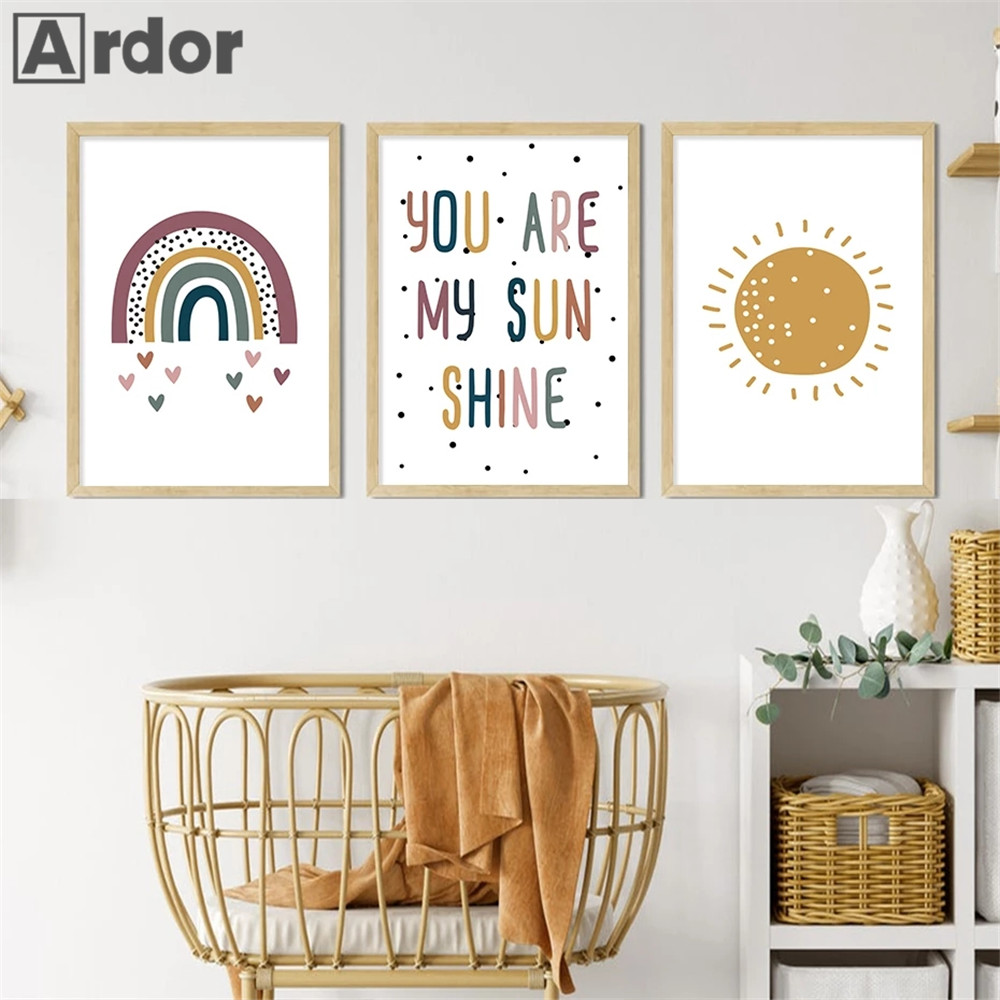 Stampe murali per la scuola ma - Baby Nursery You Are My Sunshine recensione e prezzo