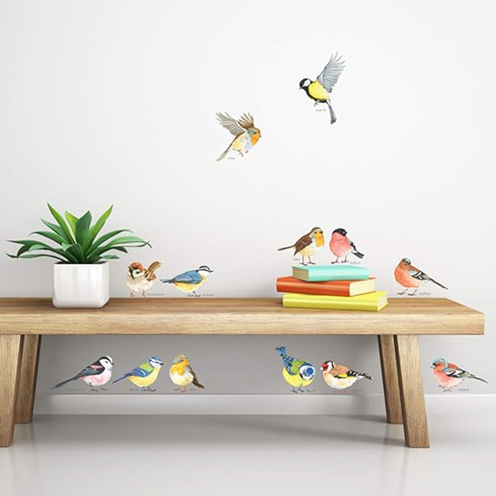 13 pezzi adesivi murali uccell - Baby Nursery Panelling recensione e prezzo