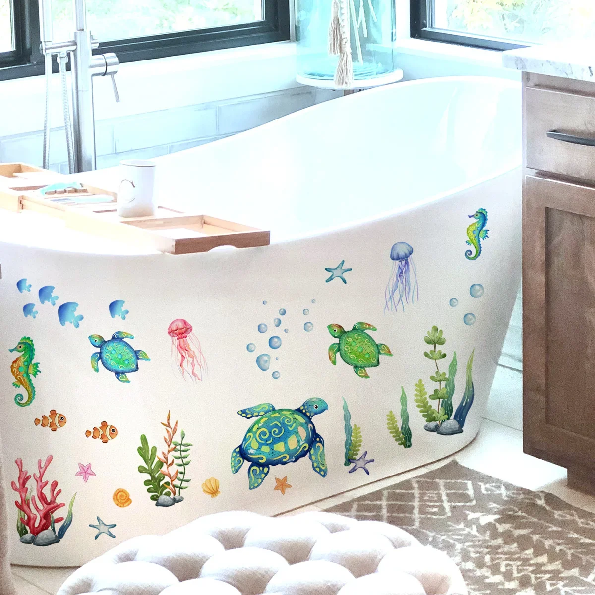Decalcomanie da muro oceano so - Baby Nursery Under The Sea recensione e prezzo