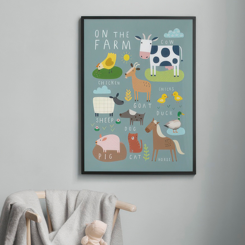 Stampa con motivo Sotto il mar - Baby Nursery Under The Sea recensione e prezzo