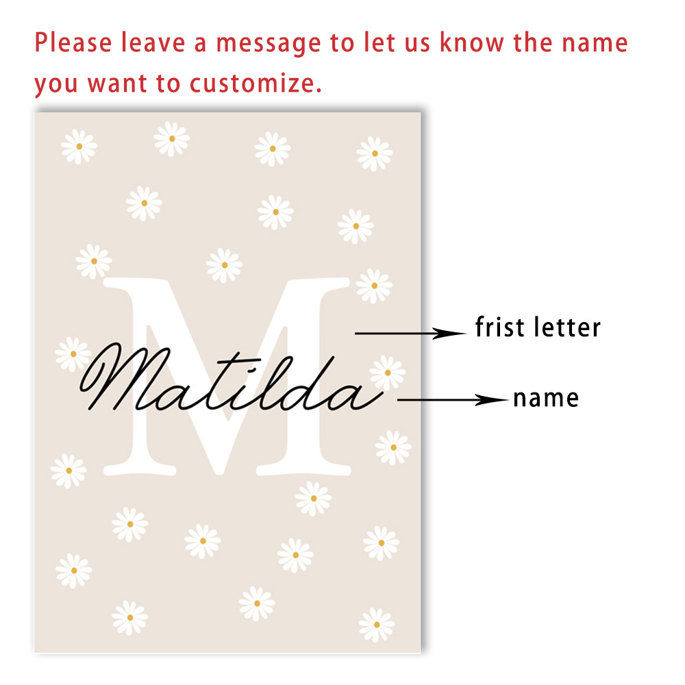 Nome personalizzato Vaso per a - Baby Nursery Vase recensione e prezzo