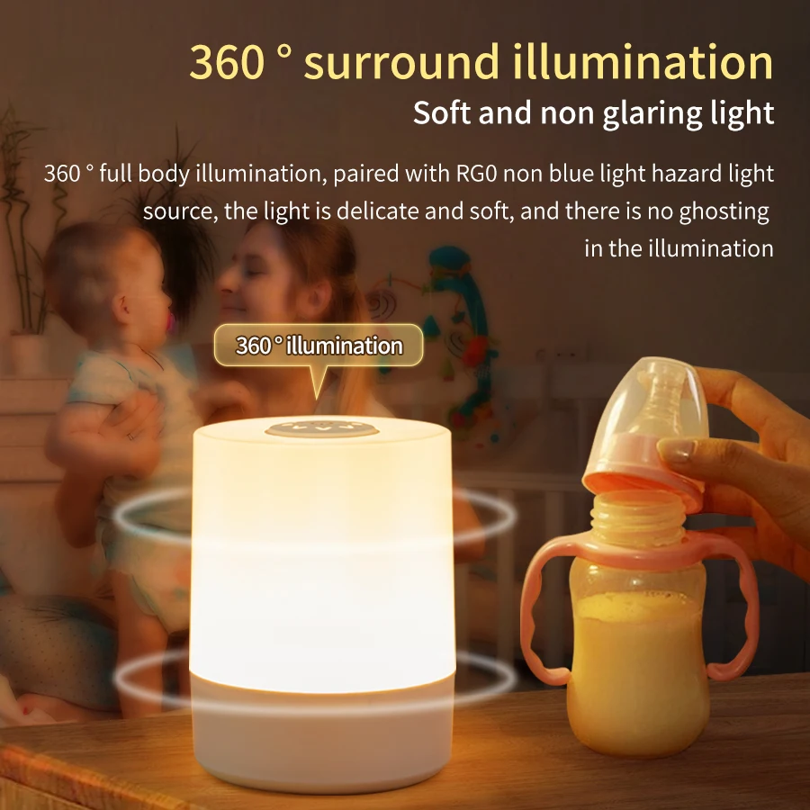 Luce notturna a Led ricaricabi - Baby Nursery Table Lamp recensione e prezzo
