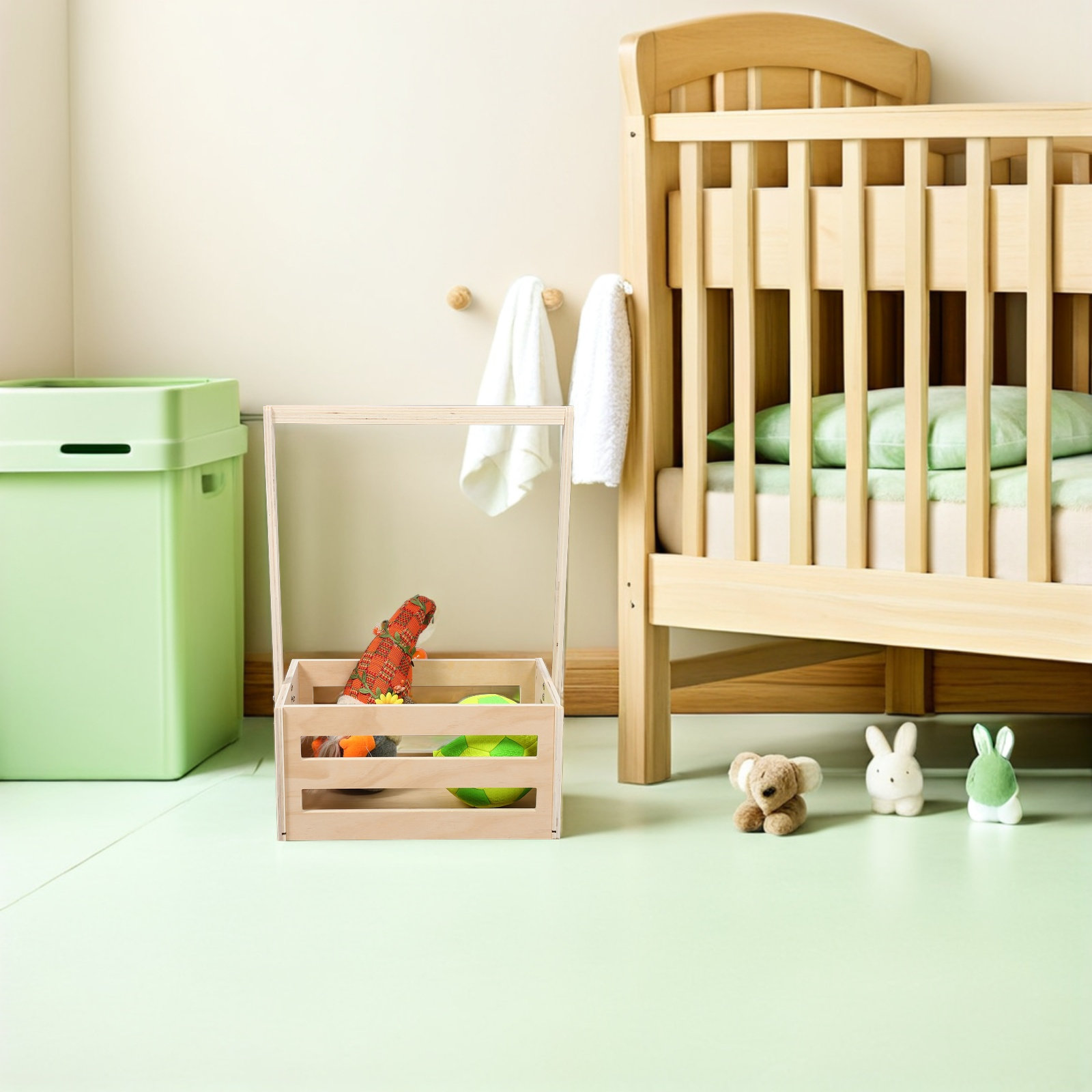 Cassa Portaoggetti Vintage in  - Baby Nursery Organizer recensione e prezzo