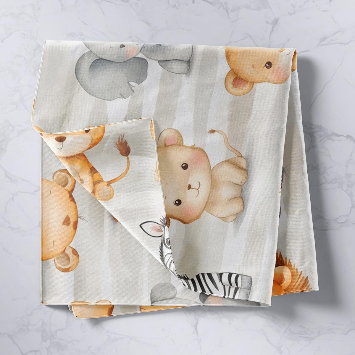 Graziosa Tappezzeria con Anima - Baby Nursery Zoo Animals recensione e prezzo