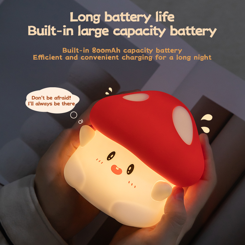Luce notturna a fungo Lampada  - Baby Nursery Table Lamp recensione e prezzo