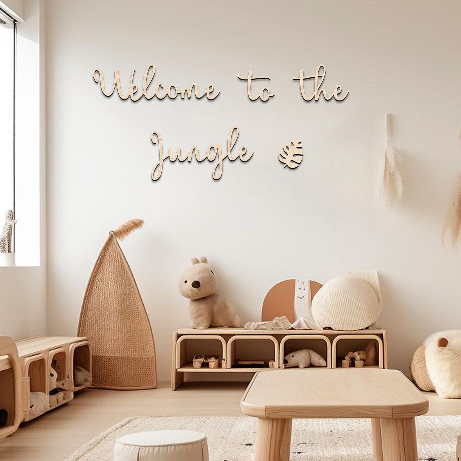 Cartello in legno di benvenuto - Baby Nursery Needs recensione e prezzo