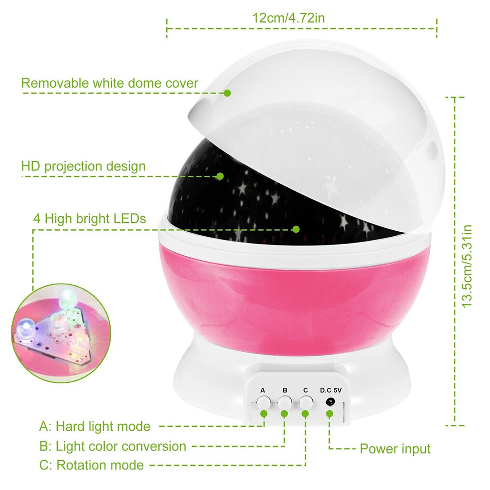 Lampada da notte Proiettore Ci - Baby Nursery Table Lamp recensione e prezzo