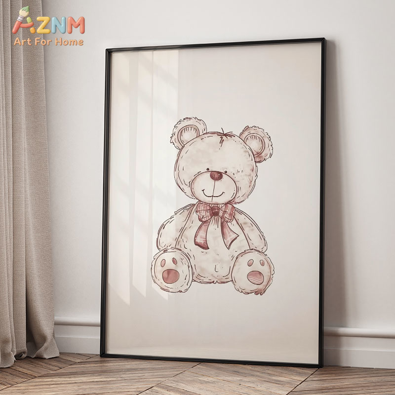 Stampa su tela vintage AZNM co - Baby Nursery Vintage recensione e prezzo