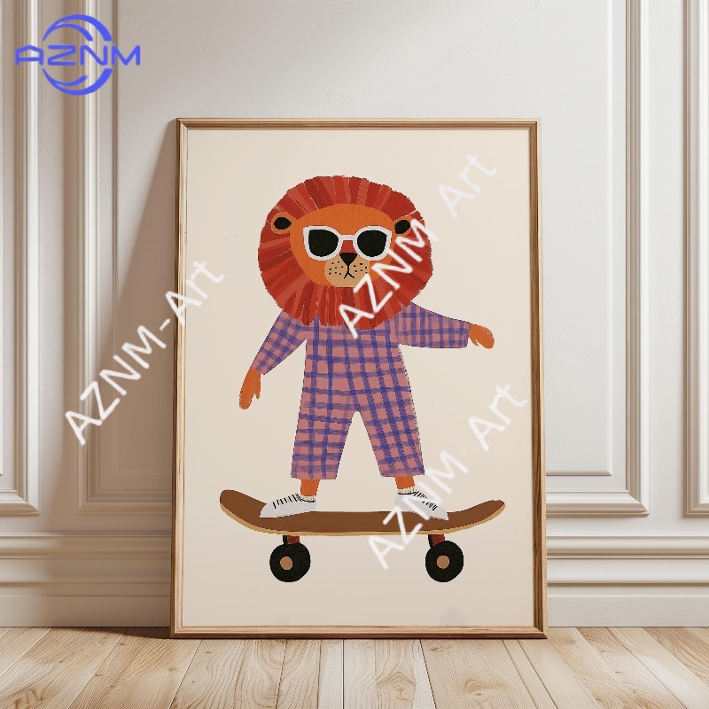 Poster Divertente con Animali  - Baby Nursery Needs recensione e prezzo