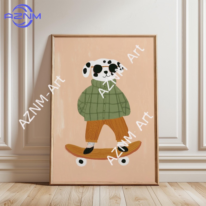 Poster Divertente con Animali  - Baby Nursery Needs recensione e prezzo
