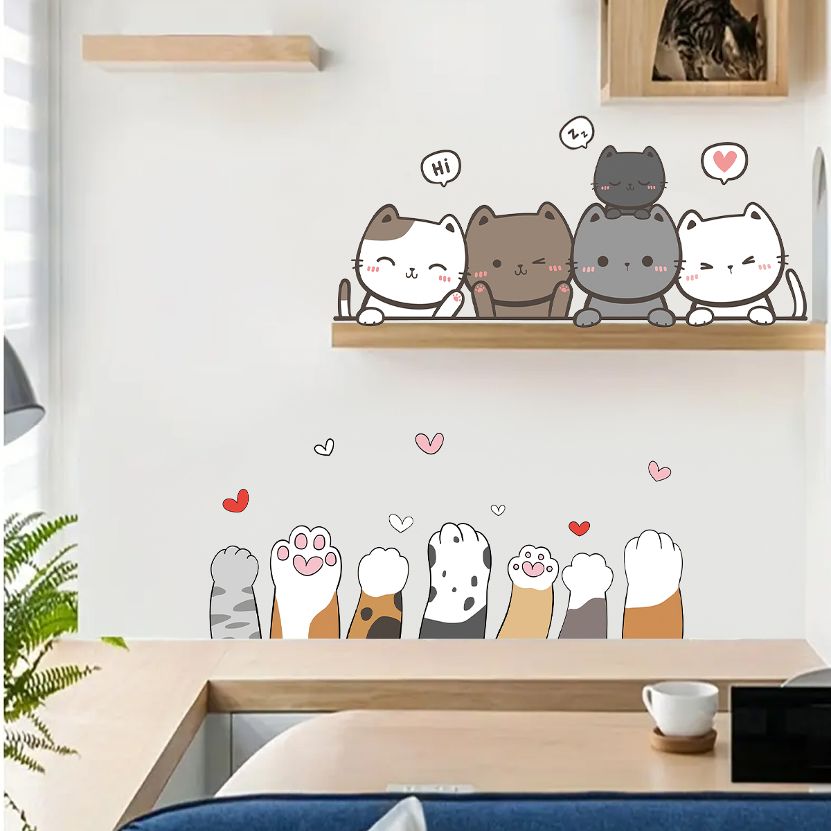 1Pc Cartoon Cute Cat Claw for  - Baby Nursery Needs recensione e prezzo