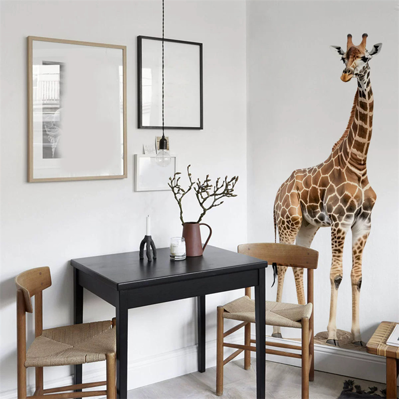 Adesivo grande con giraffa e a - Baby Nursery Wallpaper recensione e prezzo