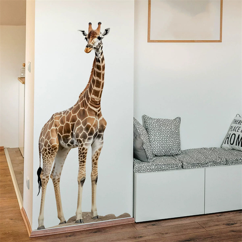 Adesivo grande con giraffa e a - Baby Nursery Wallpaper recensione e prezzo