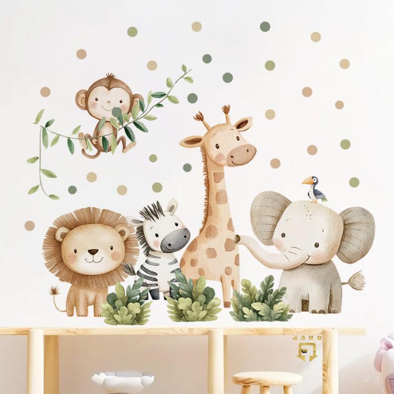 ✔ Adesivi murali con animali d - Baby Nursery Wallpaper recensione e prezzo